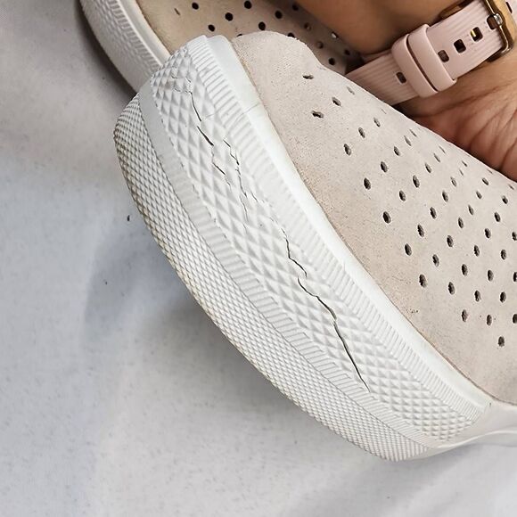 Steve Madden Mens 10 Owen perforated slip on sneaker faux suede - Picture 6 of 9